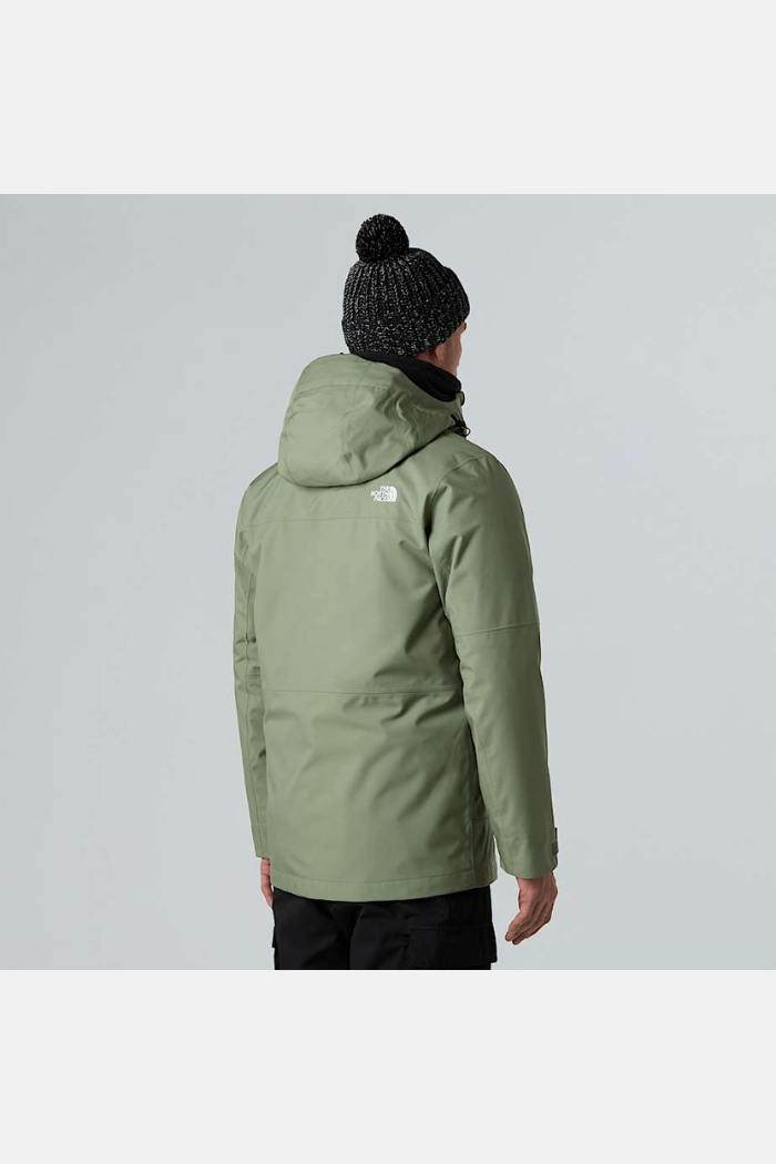 The North Face Mns Triclimate Fourbarrel 3 en 1 Chaqueta Bark Mist-TNF Black