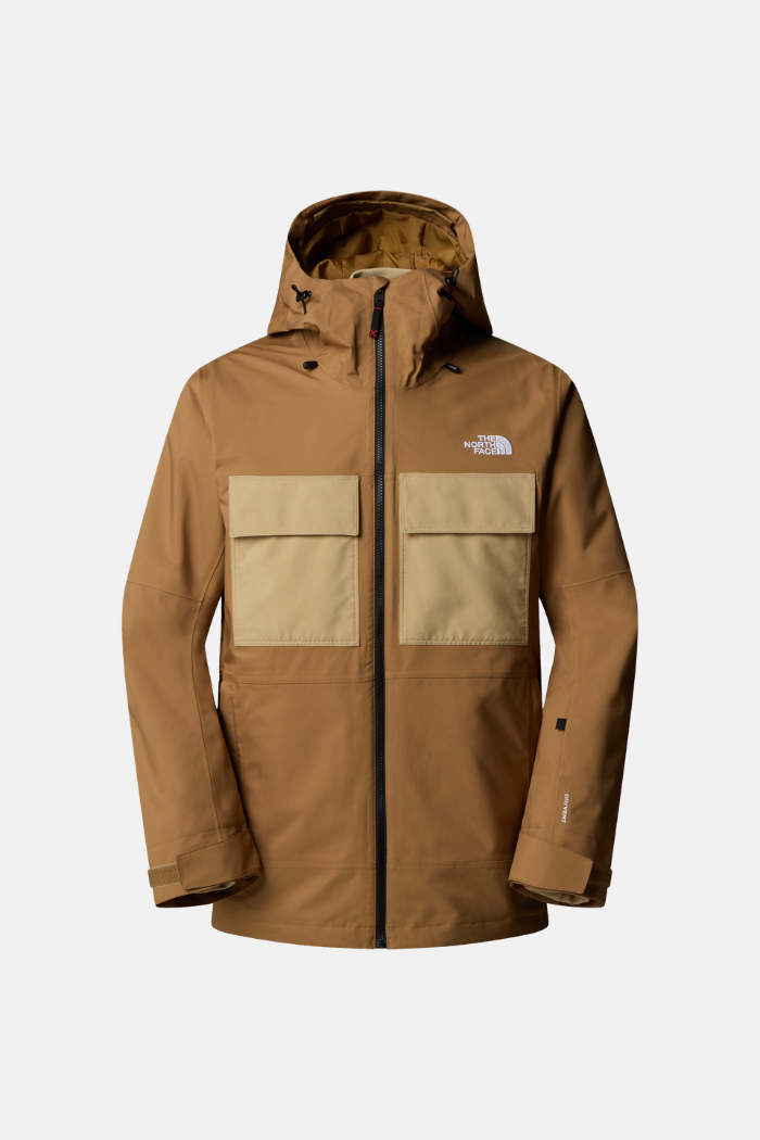 The North Face Mns Triclimate Fourbarrel 3 en 1 Chaqueta Utility Brown-Khaki Stone