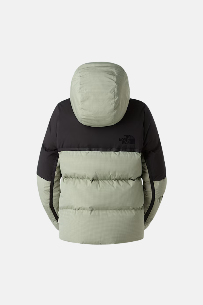 The North Face Wms Cold Spell Cropped Chaqueta Pluma Slate Moss/TNF Black