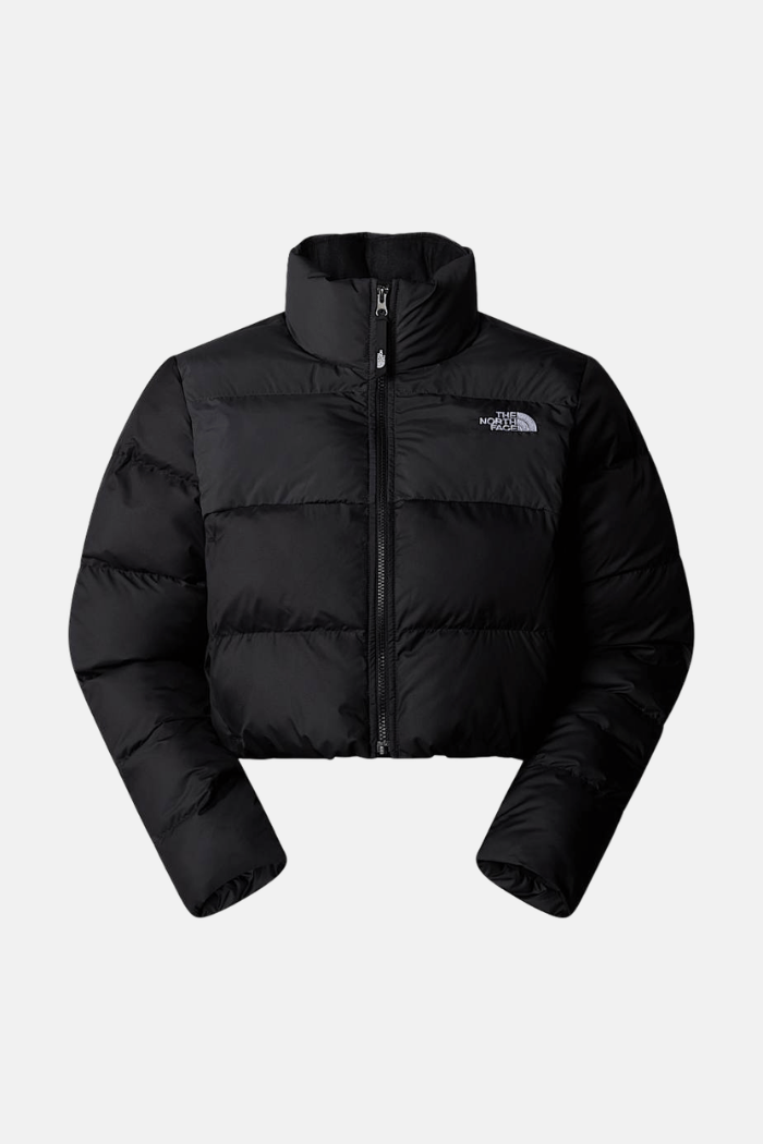 The North Face Wms Cropped Saikuru Chaqueta TNF Black-Asphalt Grey