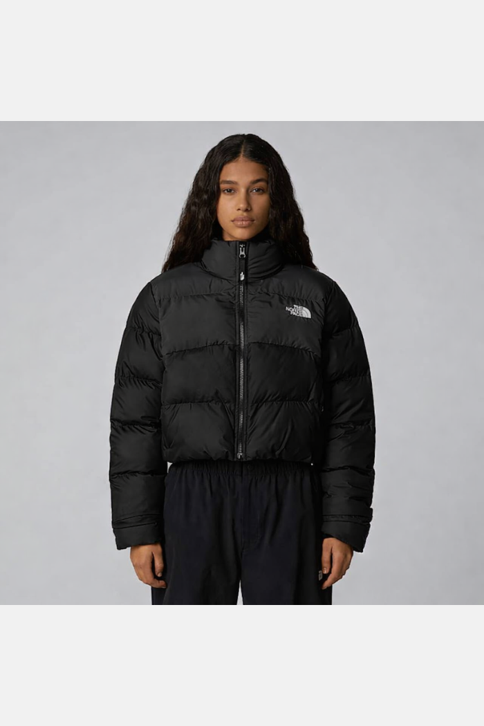 The North Face Wms Cropped Saikuru Chaqueta TNF Black-Asphalt Grey