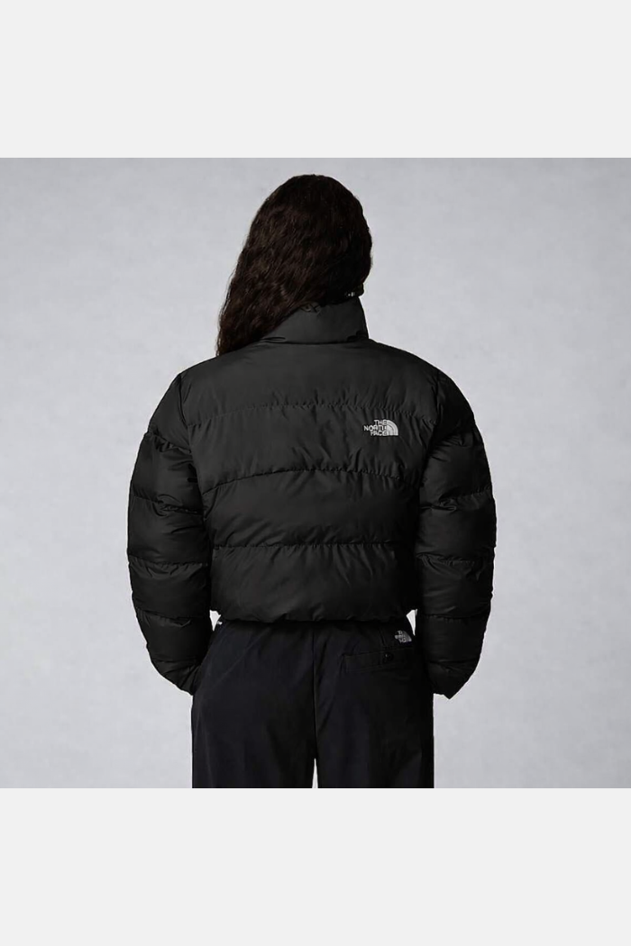 The North Face Wms Cropped Saikuru Chaqueta TNF Black-Asphalt Grey