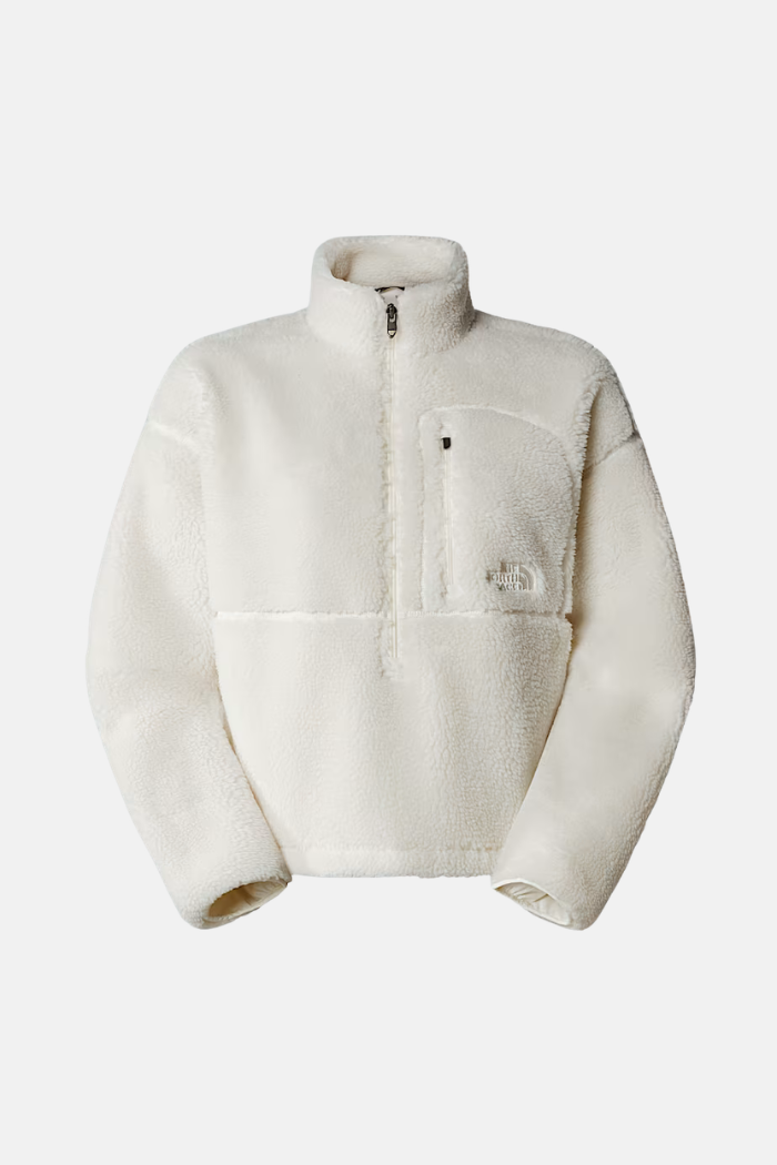 The North Face Wms Extreme Pile 2 Pullover Forro Polar White Dune