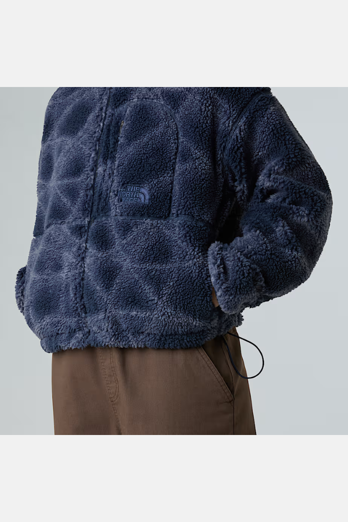 The North Face Wms Extreme Pile FZ Forro Polar Summit Navy Halo Print