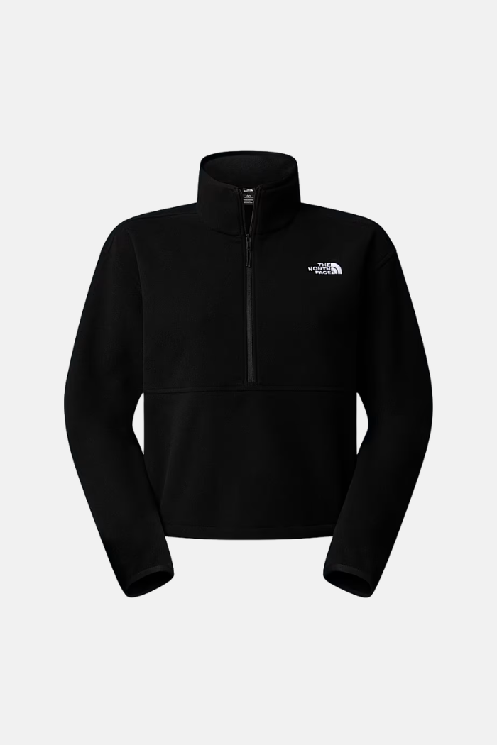 The North Face Wms Glacier 1/2 Zip Forro Polar TNF Black