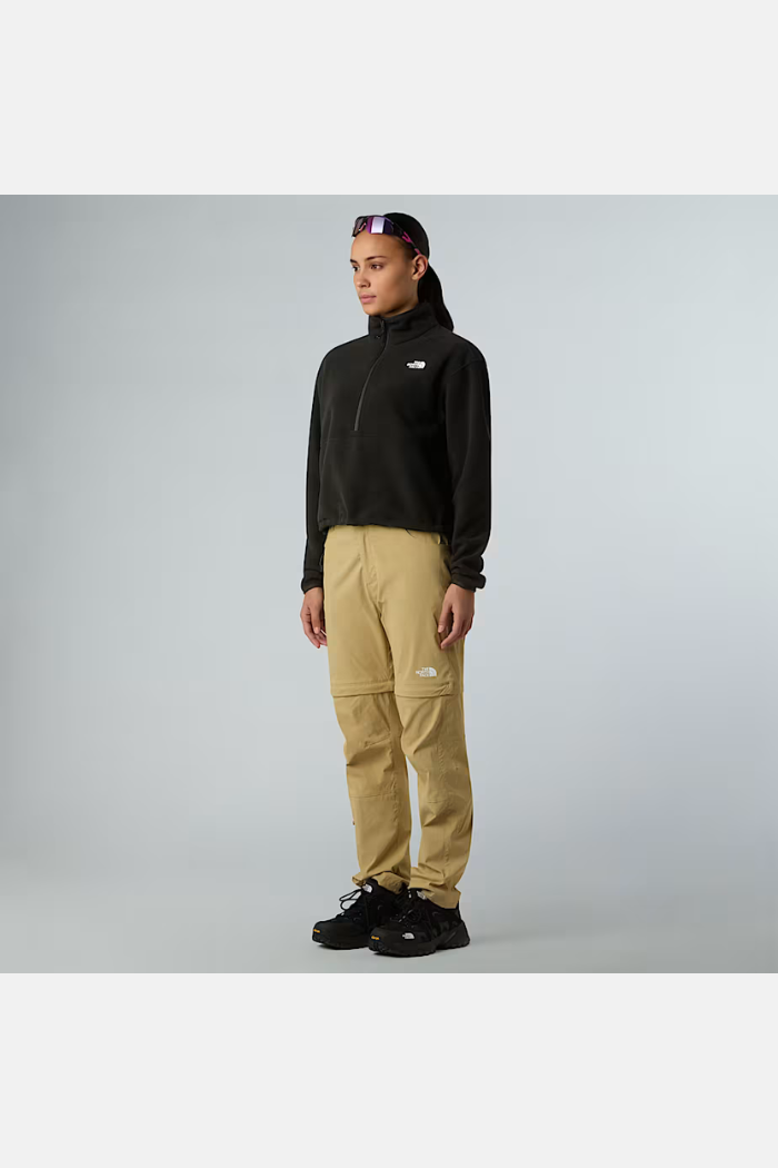 The North Face Wms Glacier 1/2 Zip Forro Polar TNF Black