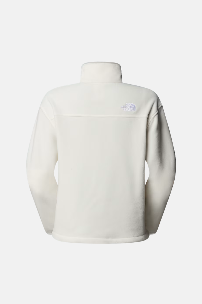 The North Face Wms Glacier 1/2 Zip Forro Polar White Dune