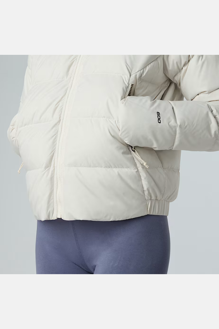 The North Face Wms Hyalite Down Chaqueta Pluma White Dune