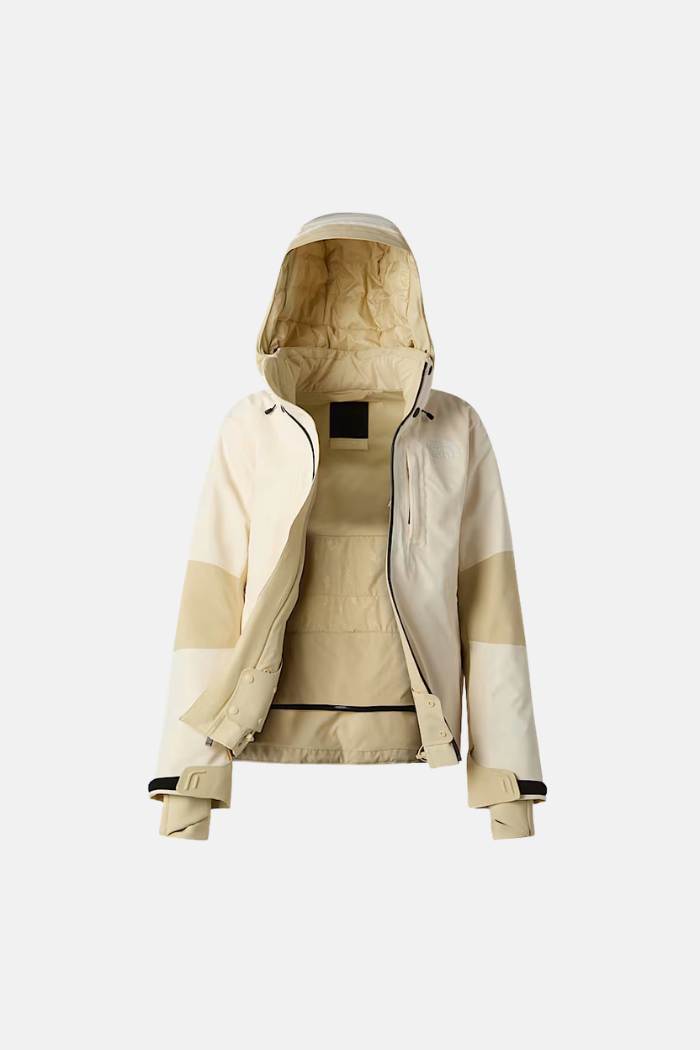 The North Face Wms Lenado Chaqueta White Dune/Gravel