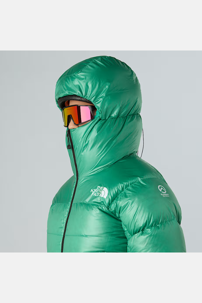 The North Face Wms Pumori Down Parka Chaqueta Pluma Nebula Green