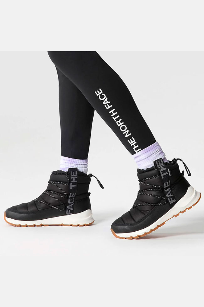 The North Face Wms Thermoball Lace Up Botas Après Ski TNF Black/Gardenia White