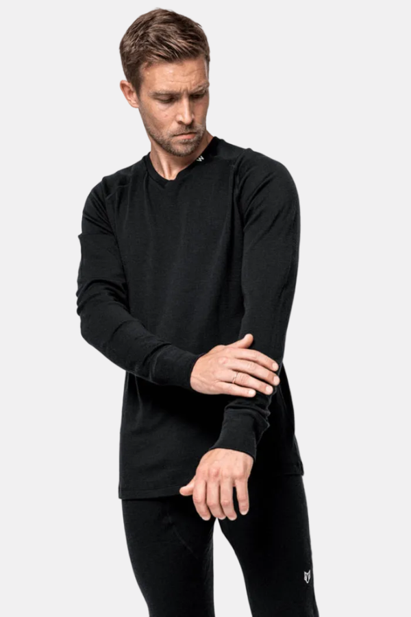 Woolf Merino LS Tuv Camiseta Técnica Black