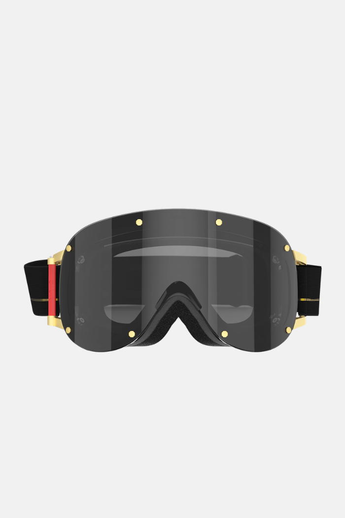 Yniq Model Four Máscara Black Black Gold