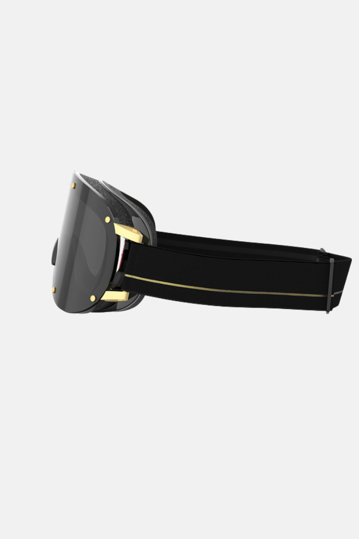 Yniq Model Four Máscara Black Black Gold