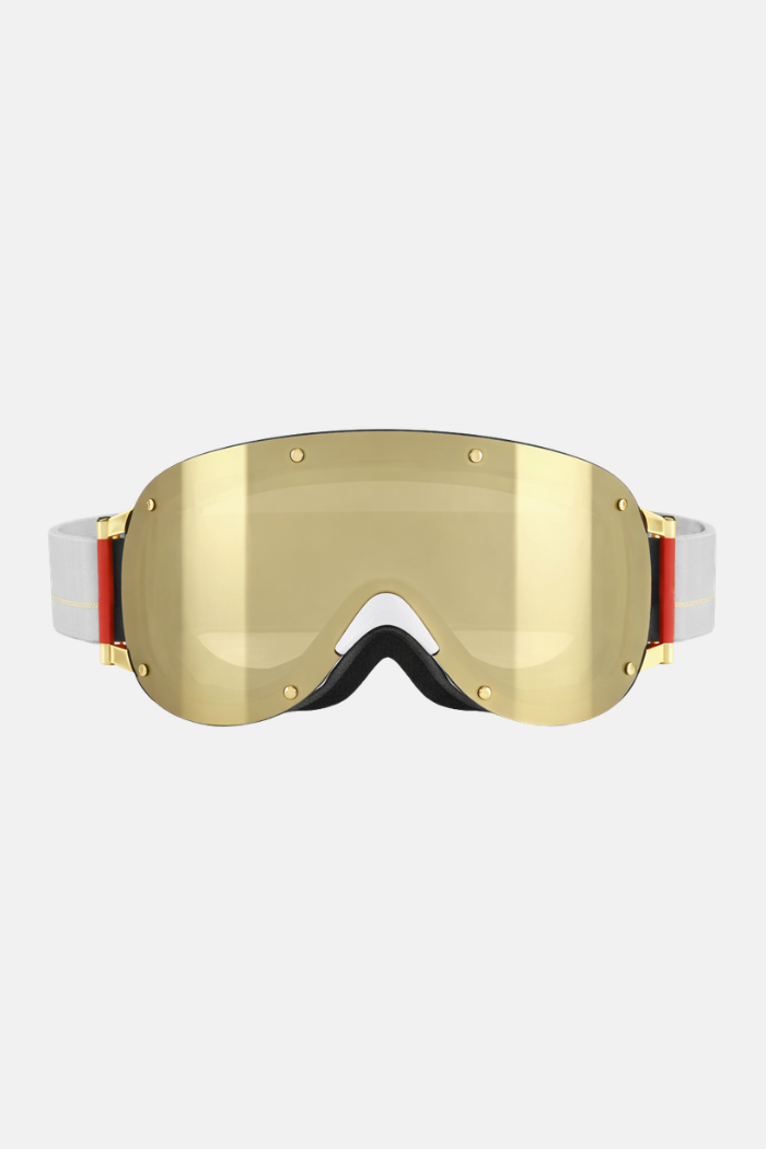 Yniq Model Four Máscara White Black Gold