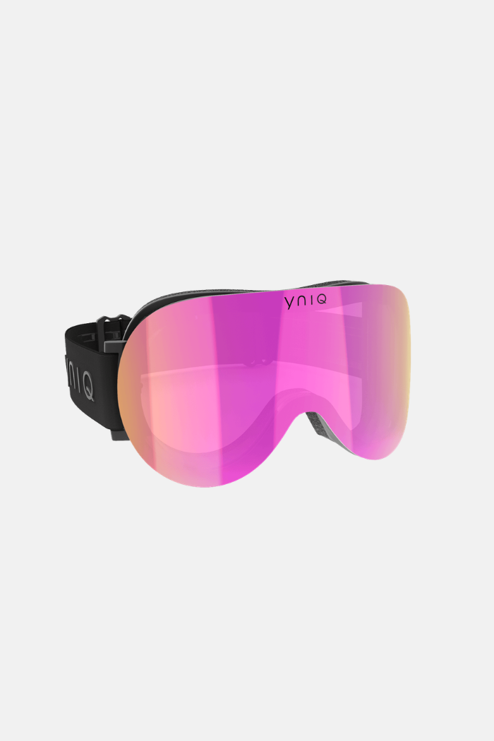 Yniq Model Two Máscara Black Black/Orchid