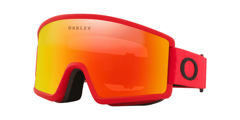 Máscara Oakley Target Line M Red Line Fire/Iridium Não