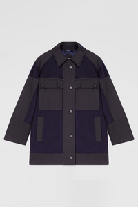 Add Lady Coat Navy 38