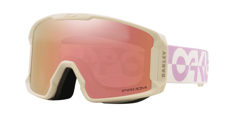 Lunettes Oakley Line Miner M Toadstool Duality Prizm Snow Rose Gold Iridium Non