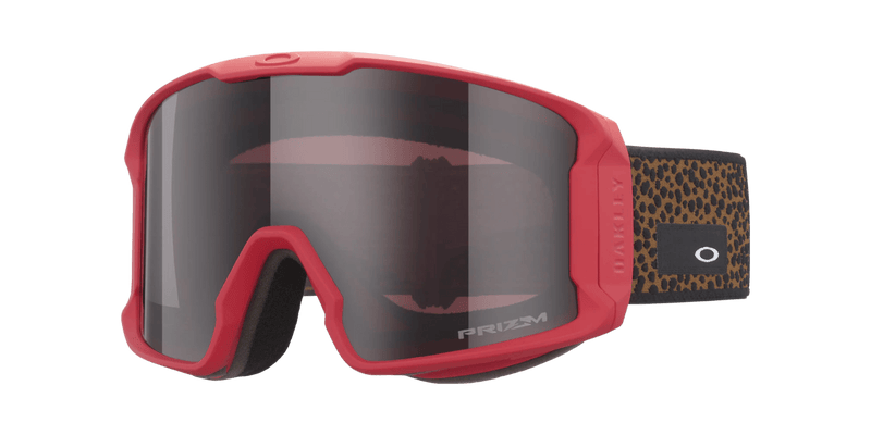 Máscara Oakley Line Miner L Marrom Habitat Prizm/Cinza Escuro Não