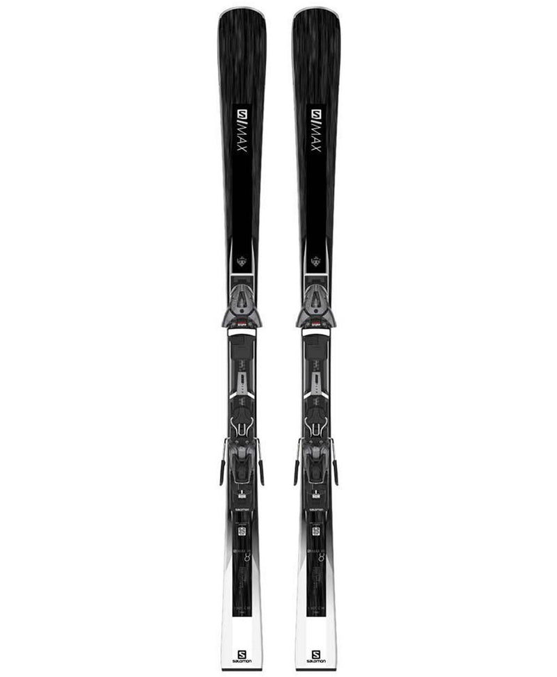 Salomon ES/Max W 8 Esquís + Z10 GW L80 Fijaciones 155 Black/White 2020