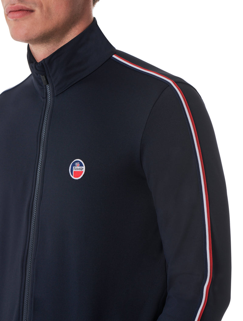 Moletom Fusalp Mariozip II Azul Escuro/M