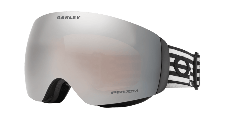 Oakley Flight Deck M Mask Noir/Blanc GEO Prizm Snow Black Iridium Non
