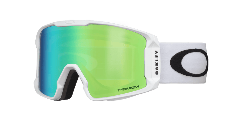 Oakley Line Miner L Mask Matte/Branco Prizm/Jade Não