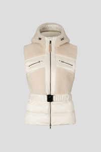 Bogner Minka- Ld Chaleco Eggshell 38