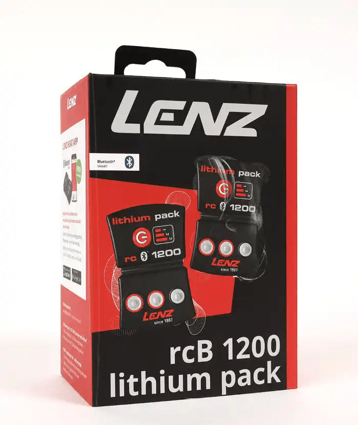 Lenz Lithium Pack rcB 1200 Batería Guantes Black