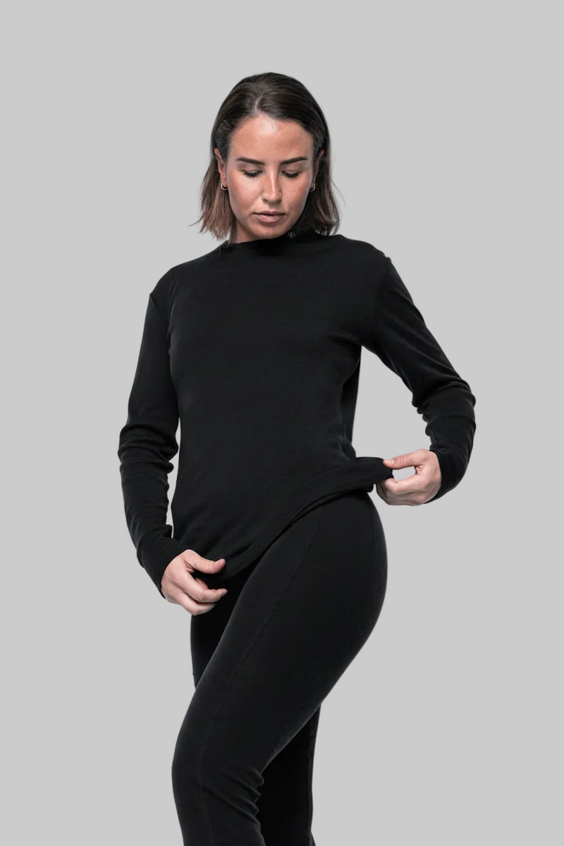 Woolf Merino Wmn Snerte LS Camiseta Técnica