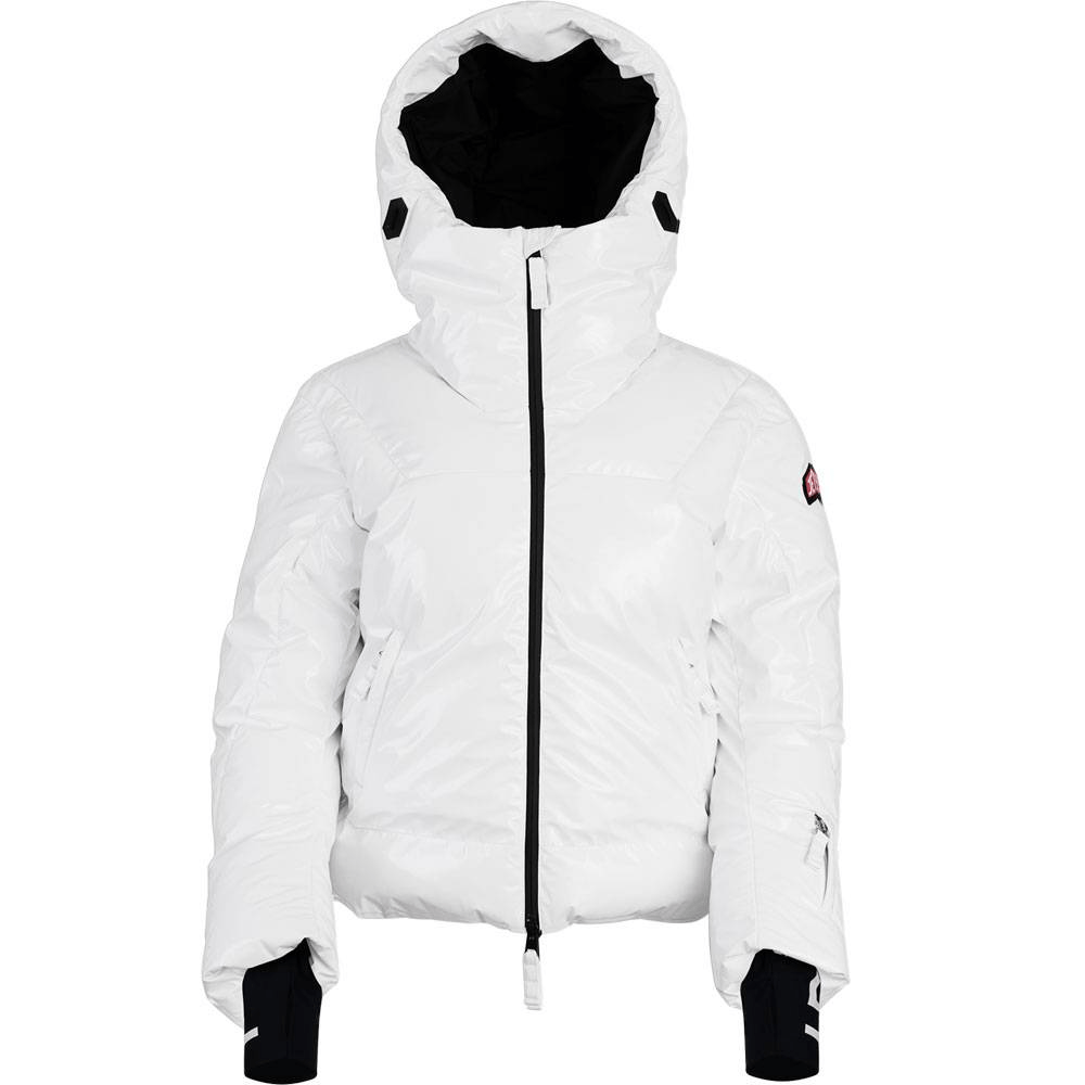 Jet Set Julia Vinyl Chaqueta Bright White 2