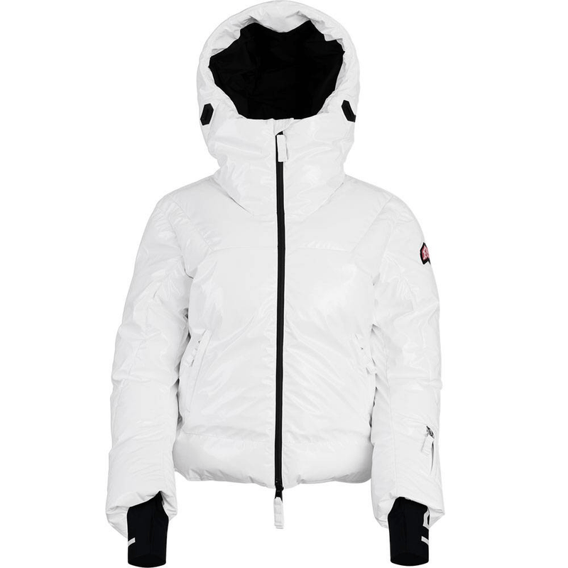 Jet Set Julia Vinyl Chaqueta Bright White 2