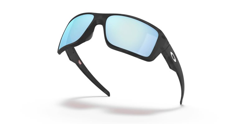Óculos de Sol Oakley Double Edge Preto Fosco Camuflado Prizm Deep Water Polarizado
