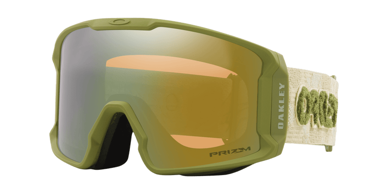 Máscara Oakley Line Miner L Sage Kotsenburg Signature Prizm Sage Gold Iridium Não