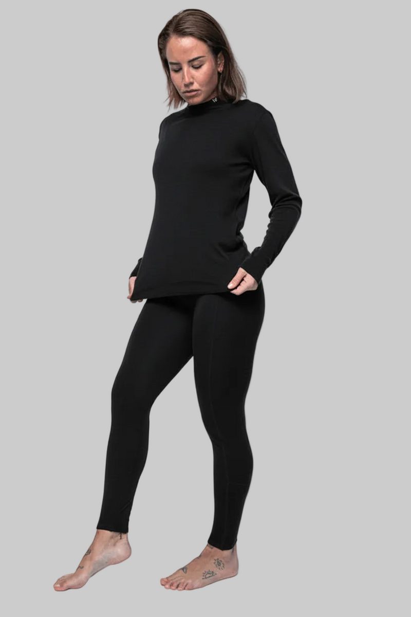 Woolf Merino Wmn Snerte LS Camiseta Técnica