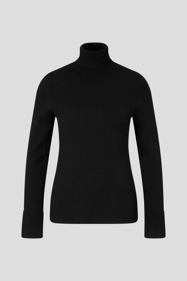 Maillot Bogner Vinny noir à col, taille 42